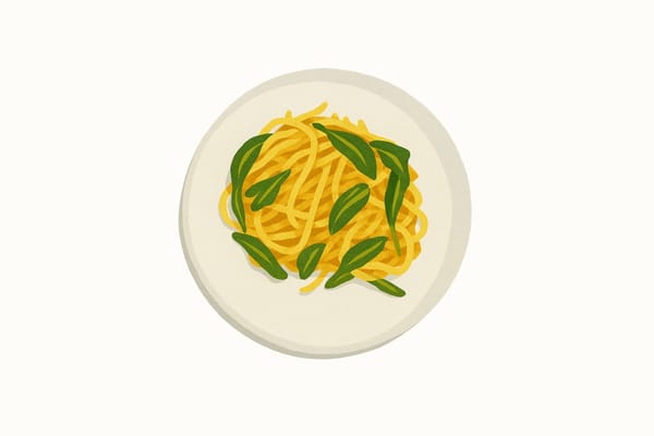 Linguini and Ramps illustration.
